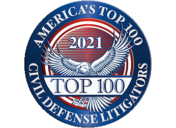 America's Top 100 Civil Litigators Badge | Galloway, Wettermark, & Rutens, LLP